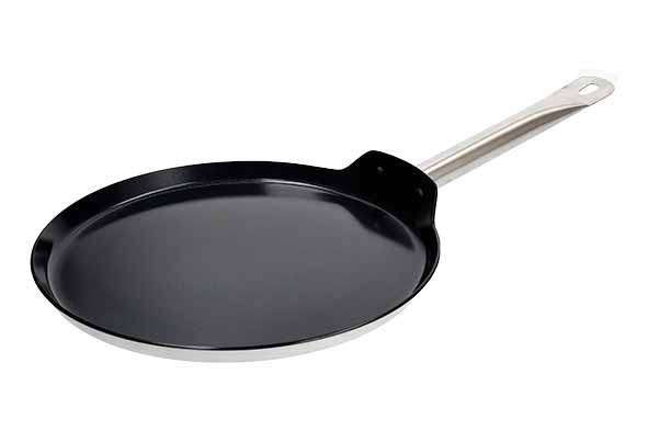 Pannenkoekenpan Ø 25 cm non-stick pfas-vrij - alle vuren