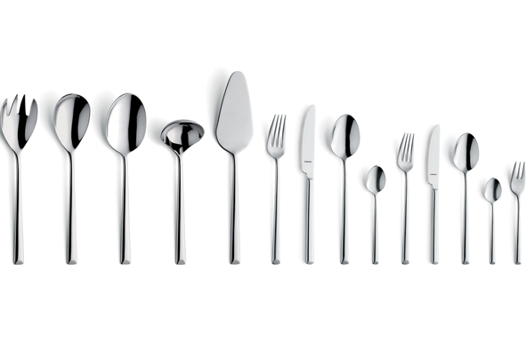 Metropole bestekset 60 delen 18/10 zilver 30 x 25 x 15 cm