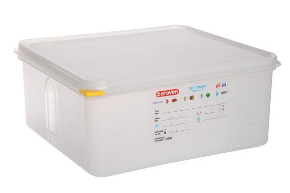 Lagerbox GN 2/3 13,5 l 15,5 cm hoch Polypropylen