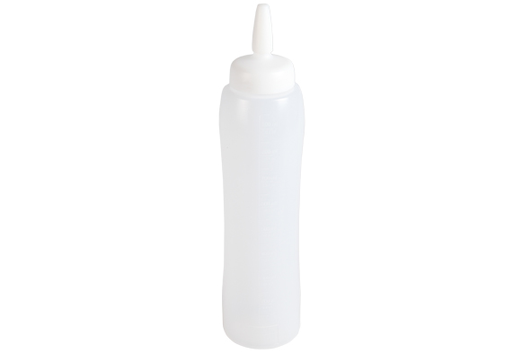 Sauce dispenser white 0.75 l Ø 7.5 cm
