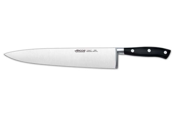 Riviera couteau de chef argenté 30 cm