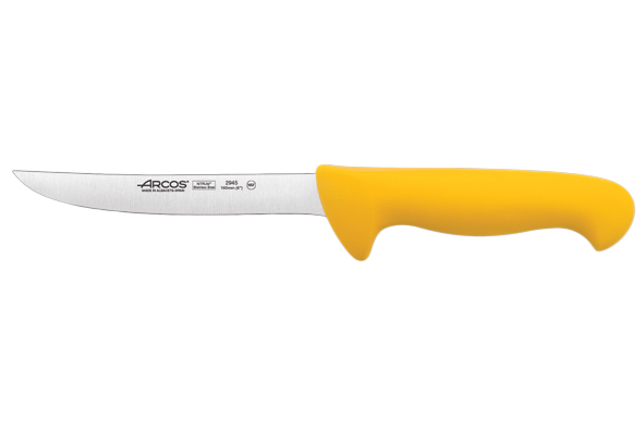 2900 Serie uitbeenmes 160 mm geel