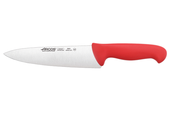 2900 Serie rotes Chefmesser 20 cm