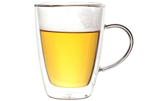 Borosilicate theeglas set van 2 Ø 8,5 cm, 9,2 x 26 x 12 cm