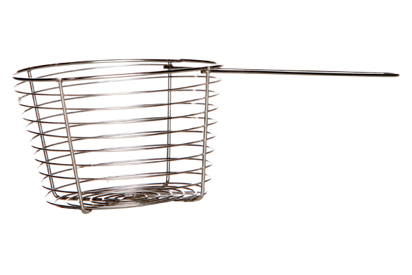 Panier à frites inox alu Ø 19 cm