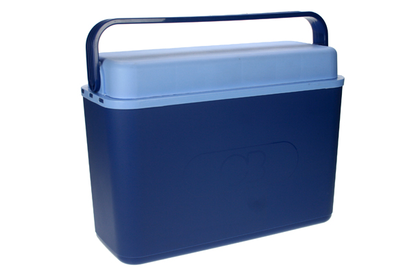 Koelbox 12 l blauw 40 x 17 x 29 cm