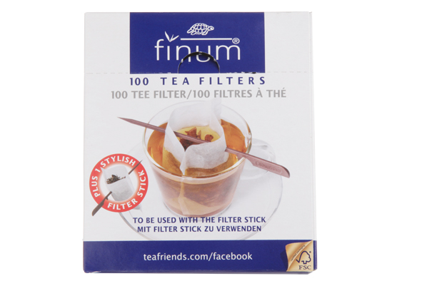 Theefilters met stick 100 x 75 mm set van 100