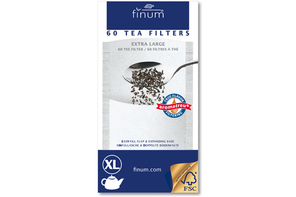 60 theefilters XL, 102 x 195 mm, voor 8 koppen