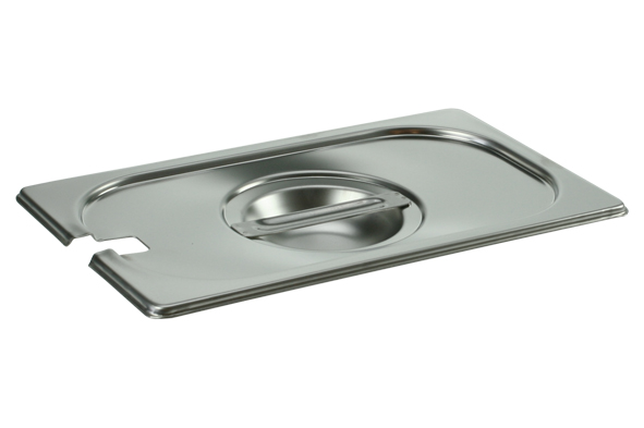 Gastronorm couvercle GN 1/4 avec ouverture 26,5 x 16,2 cm