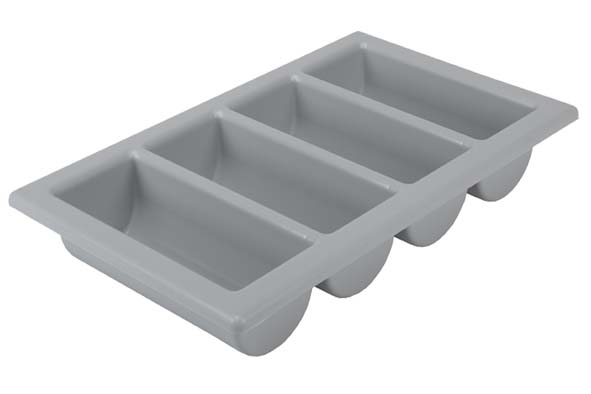Bestekbak Gastro grijs 53 x 32.7 x 9.5 cm