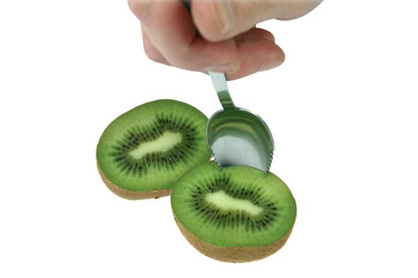 Kiwi-lepel, set van 3, 14,5 cm, roestvrij staal