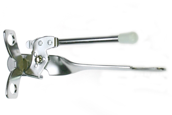 Blikopener 18 cm verchroomd