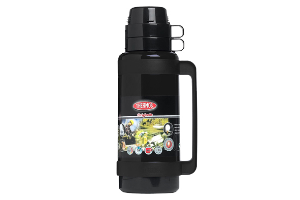 Mondial isoleerfles, 1,8 l, zwart, Ø 13 cm