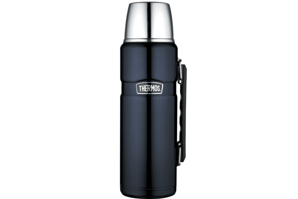 King Isolierflasche 1,2 l blau, Ø 9 cm, 9,3 x 11 x 31 cm