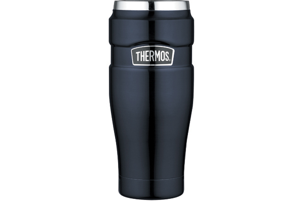 King Tumbler Mug blau 470 ml Edelstahl