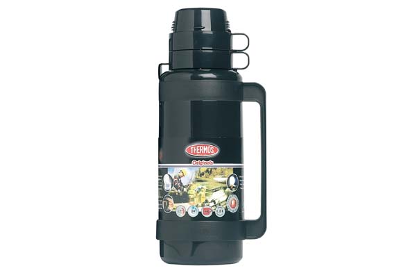 Mondial Isolierflasche 1 l Schwarz Ø 11 cm