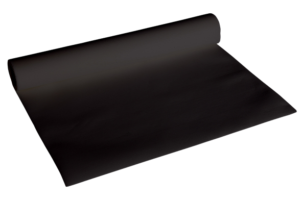Ct Prof tafelloper papier zwart 6 x 40,2 x 5,5 cm