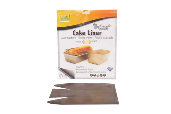 Nostik cake bakfolie bruin 7 x 7 x 21-34 cm