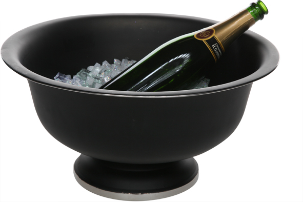 Black seau à champagne sur pied Ø 41 cm
