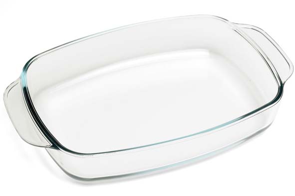 500° ovenschaal van borosilicaatglas, 2,3 l, 33,5 x 21,5 x 6 cm