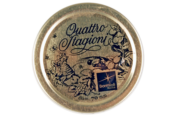 Quattro Stagioni deksel goud, Ø 7 cm, set van 2